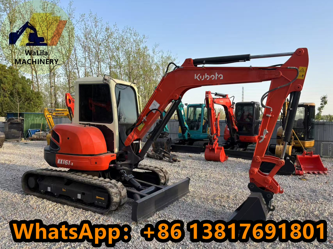 Mini-ekskavators KUBOTA Kx161: foto 6