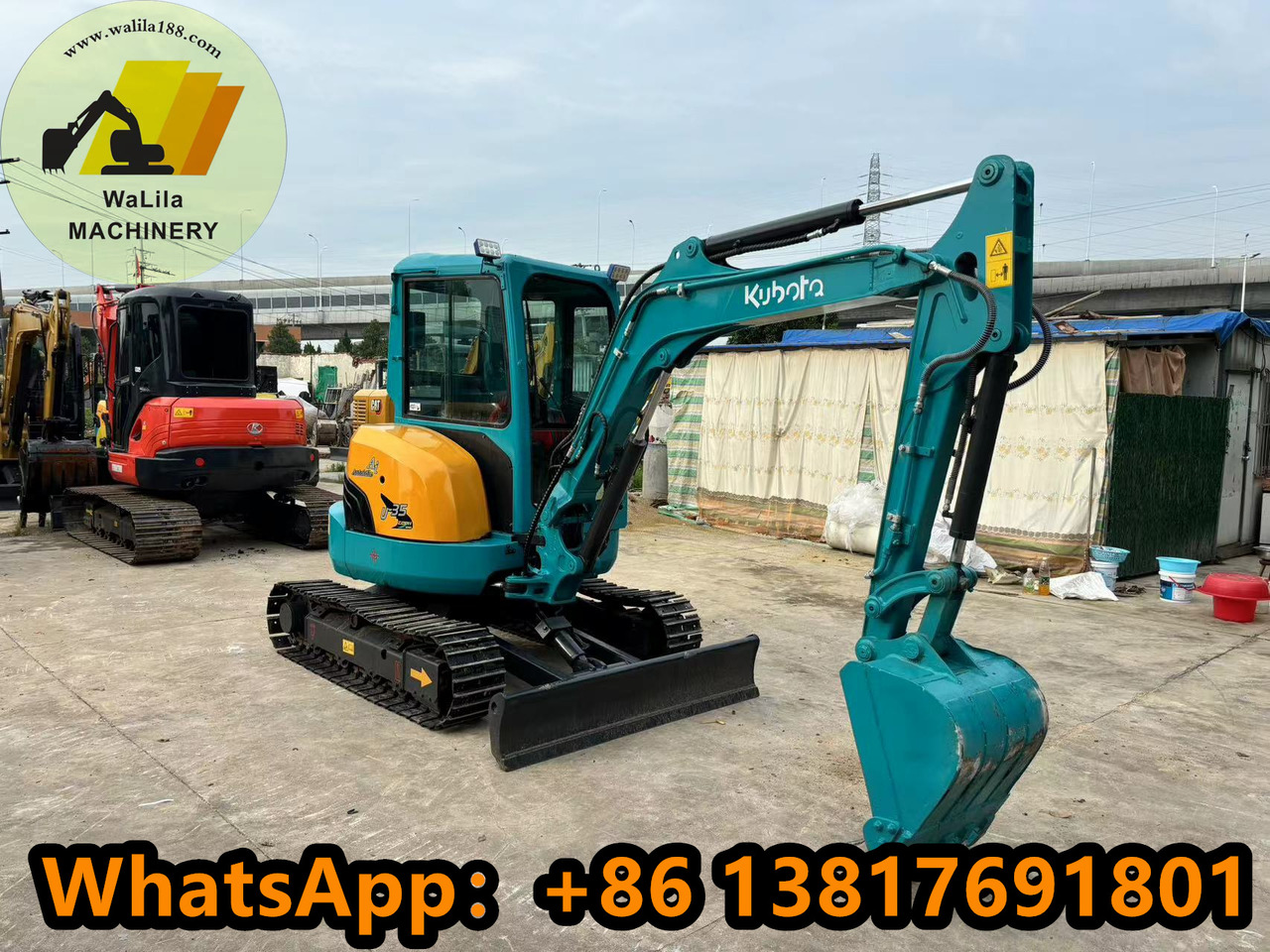 KUBOTA U35 - Mini-ekskavators: foto 3 KUBOTA U35 - Mini-ekskavators: foto 3