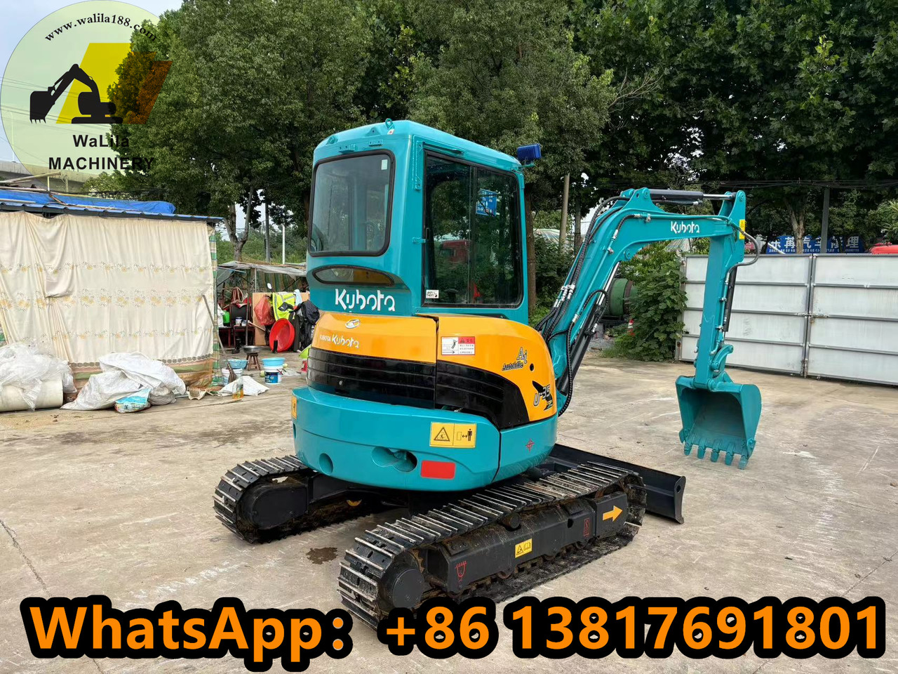 KUBOTA U35 - Mini-ekskavators: foto 5 KUBOTA U35 - Mini-ekskavators: foto 5