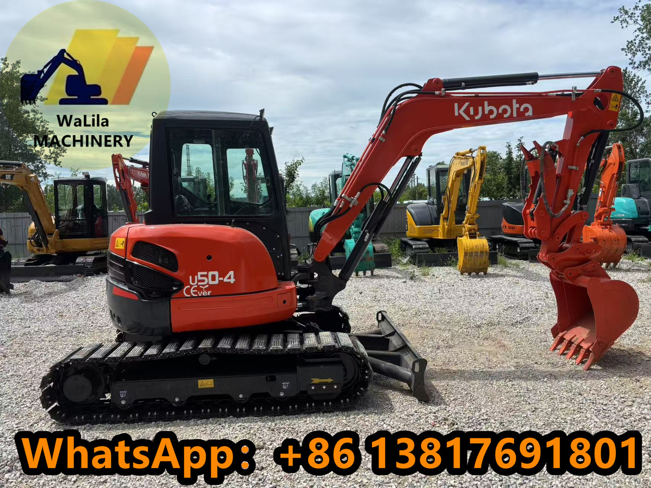 KUBOTA U50-4 - Mini-ekskavators: foto 1 KUBOTA U50-4 - Mini-ekskavators: foto 1