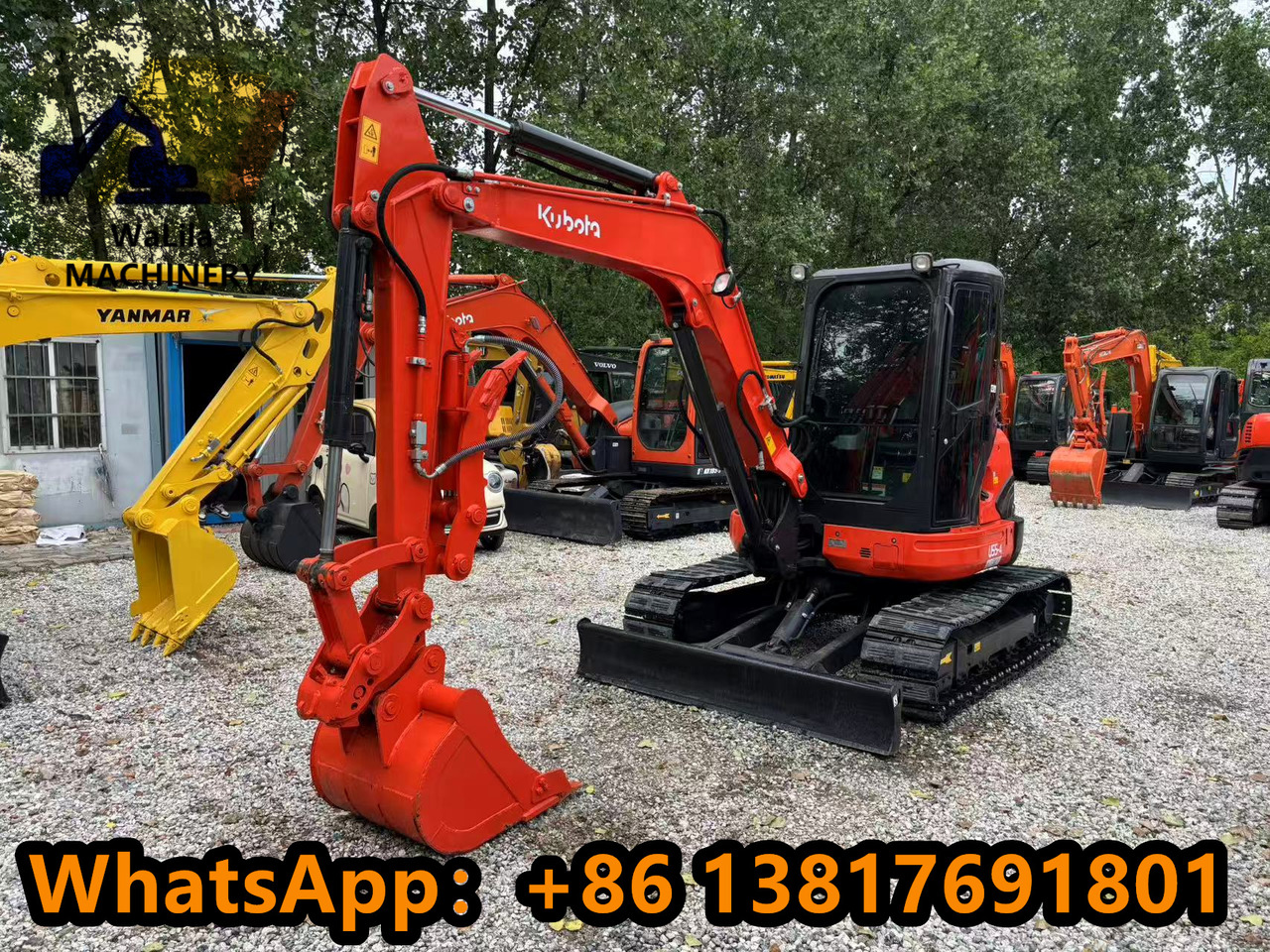 KUBOTA U55-4 - Mini-ekskavators: foto 3 KUBOTA U55-4 - Mini-ekskavators: foto 3