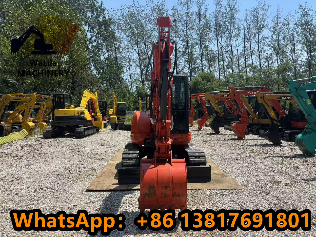 KUBOTA U55-4 - Mini-ekskavators: foto 3 KUBOTA U55-4 - Mini-ekskavators: foto 3