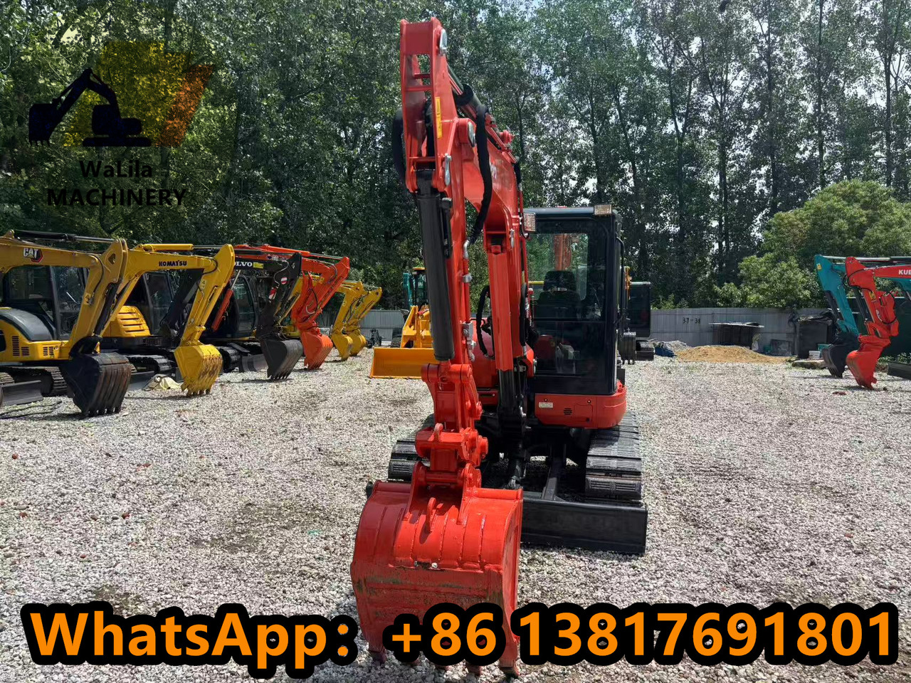 KUBOTA U55 - Mini-ekskavators: foto 5 KUBOTA U55 - Mini-ekskavators: foto 5