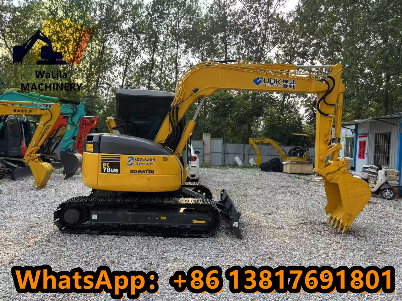 Mini-ekskavators Komatsu 78us-6: foto 8