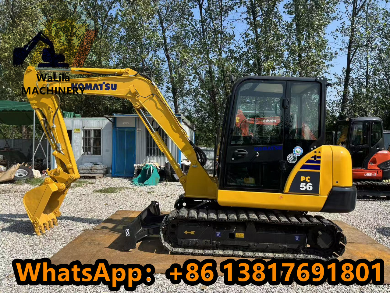 Komatsu PC 56-7 PC56-7 - Mini-ekskavators: foto 3 Komatsu PC 56-7 PC56-7 - Mini-ekskavators: foto 3