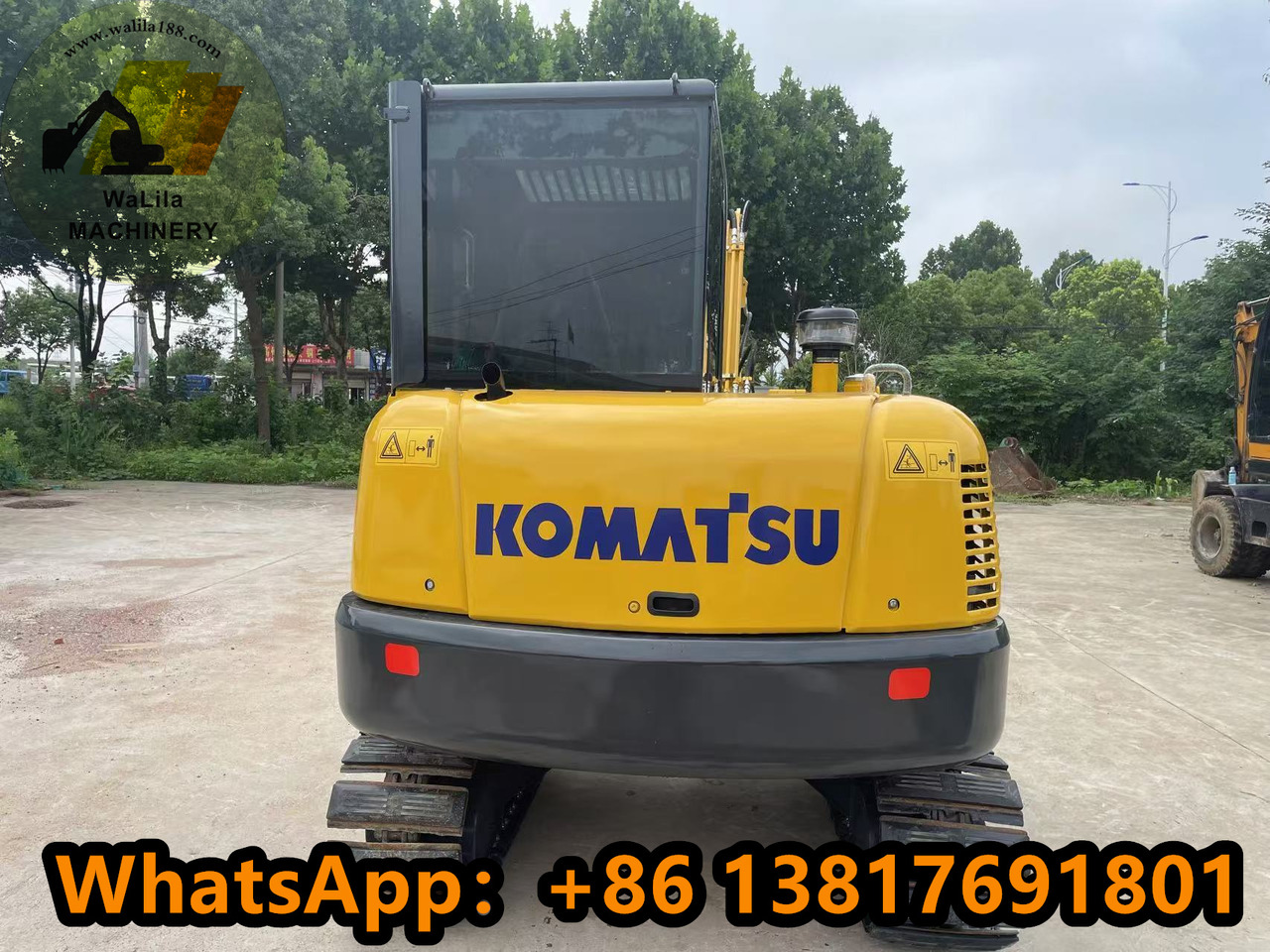 Komatsu PC 56-7 PC56-7 - Mini-ekskavators: foto 5 Komatsu PC 56-7 PC56-7 - Mini-ekskavators: foto 5