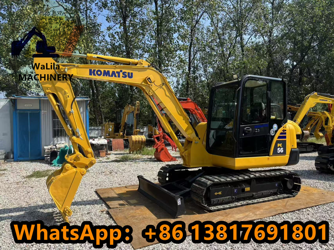 Komatsu PC 56-7 PC56-7 - Mini-ekskavators: foto 1 Komatsu PC 56-7 PC56-7 - Mini-ekskavators: foto 1