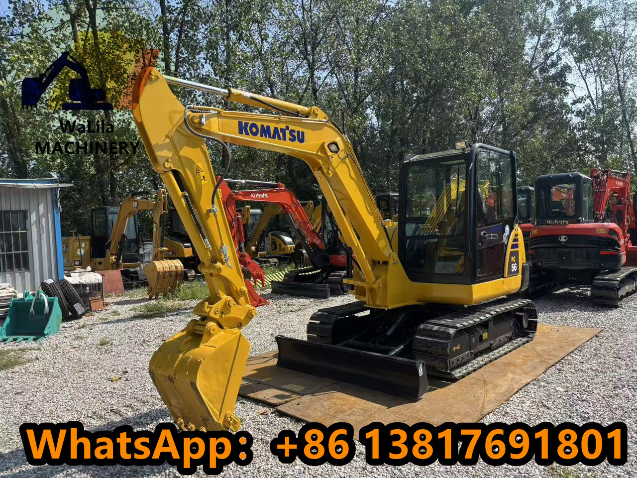 Komatsu PC 56-7 PC56-7 - Mini-ekskavators: foto 2 Komatsu PC 56-7 PC56-7 - Mini-ekskavators: foto 2