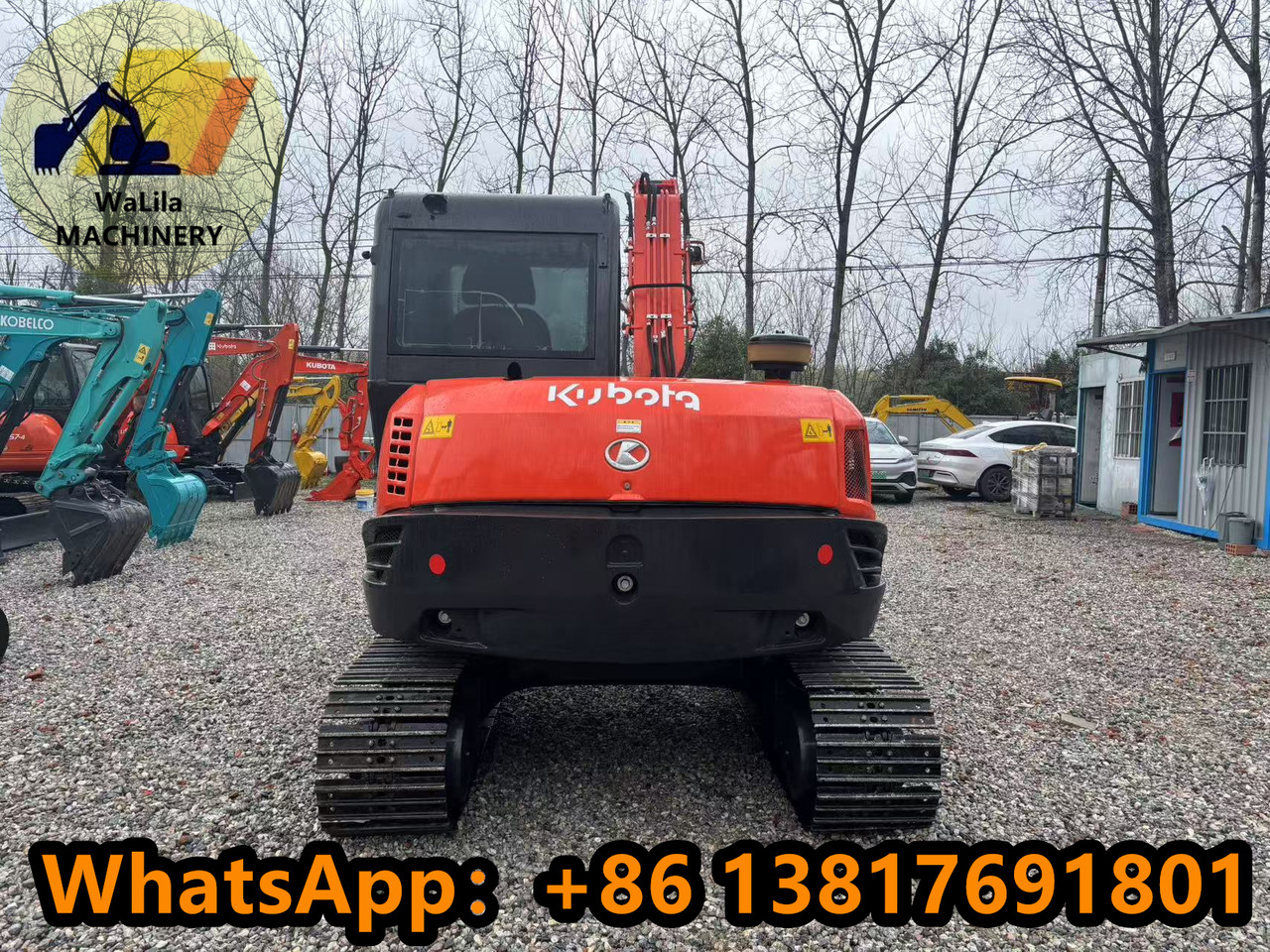 Kubota Kx183 - Mini-ekskavators: foto 4 Kubota Kx183 - Mini-ekskavators: foto 4