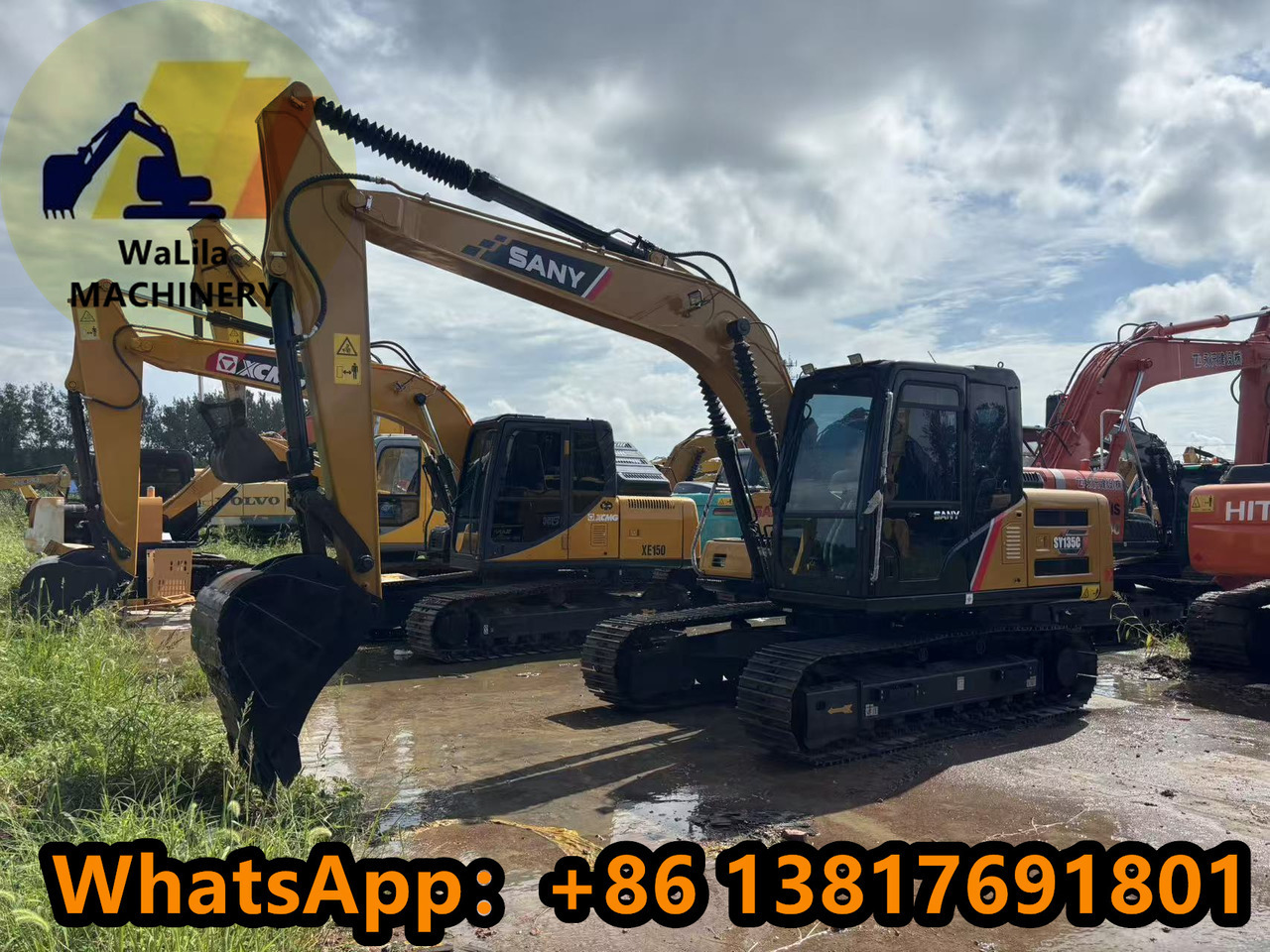 Kāpurķēžu ekskavators SANY SY135: foto 10