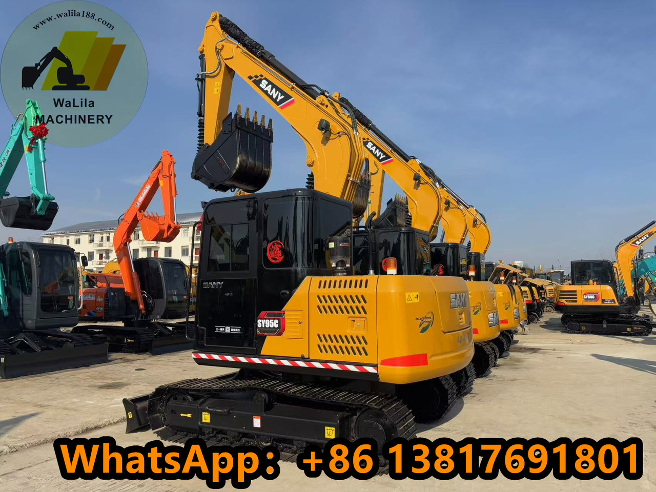 SANY Sany heavy industry 95 excavator - Mini-ekskavators: foto 1 SANY Sany heavy industry 95 excavator - Mini-ekskavators: foto 1