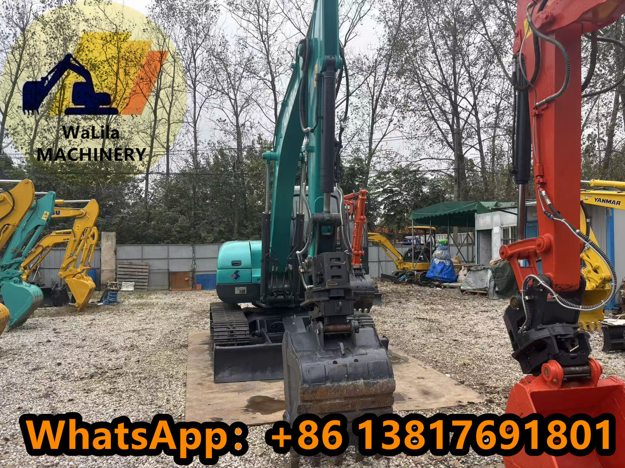 Mini-ekskavators SUNWARD SWE80E9: foto 7