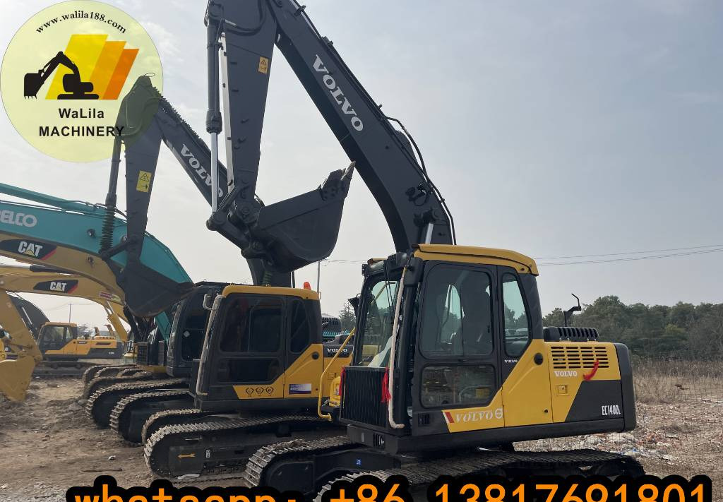 Volvo EC 140 B Ec140 EC210 - Kāpurķēžu ekskavators: foto 1 Volvo EC 140 B Ec140 EC210 - Kāpurķēžu ekskavators: foto 1