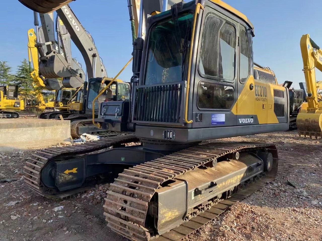 Volvo EC 210 Volvo 210 Ec240 - Kāpurķēžu ekskavators: foto 4 Volvo EC 210 Volvo 210 Ec240 - Kāpurķēžu ekskavators: foto 4