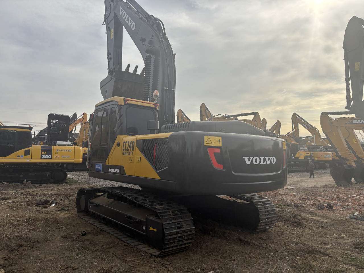 Volvo EC 240 - Kāpurķēžu ekskavators: foto 4 Volvo EC 240 - Kāpurķēžu ekskavators: foto 4