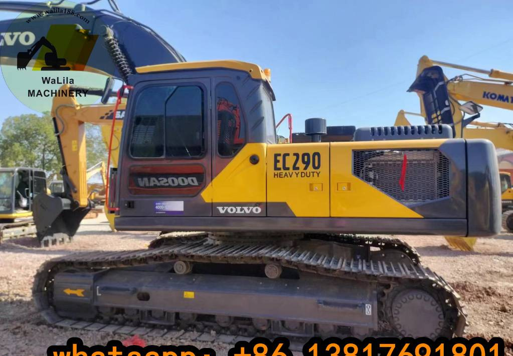 Volvo EC 290 Switzerland imports second-hand Volvo 290 excavator. - Kāpurķēžu ekskavators: foto 1 Volvo EC 290 Switzerland imports second-hand Volvo 290 excavator. - Kāpurķēžu ekskavators: foto 1