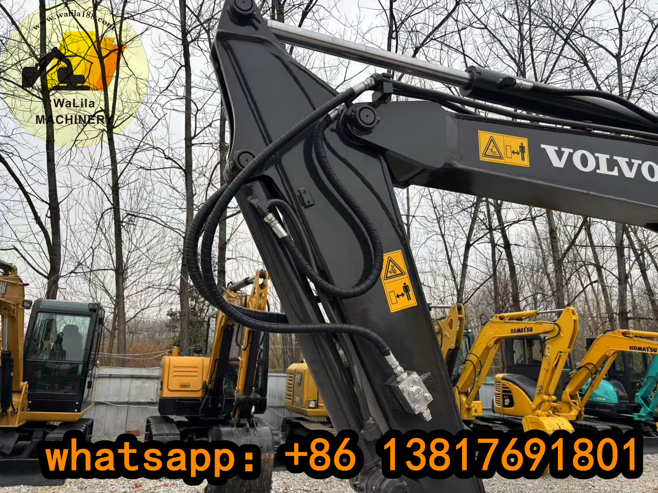 Volvo EC55D - Mini-ekskavators: foto 5 Volvo EC55D - Mini-ekskavators: foto 5