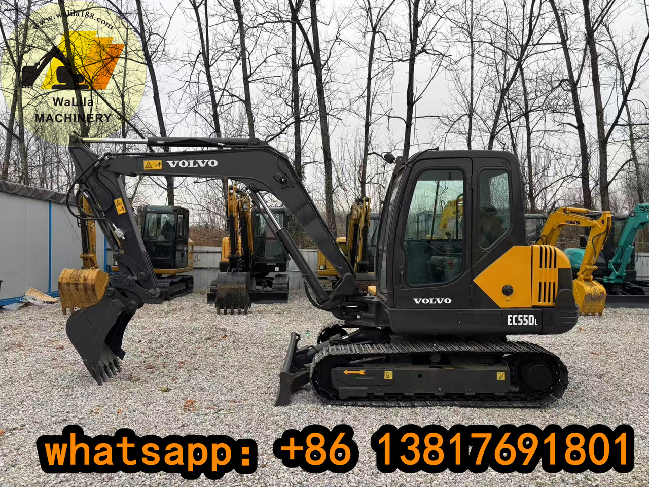 Volvo EC55D - Mini-ekskavators: foto 4 Volvo EC55D - Mini-ekskavators: foto 4