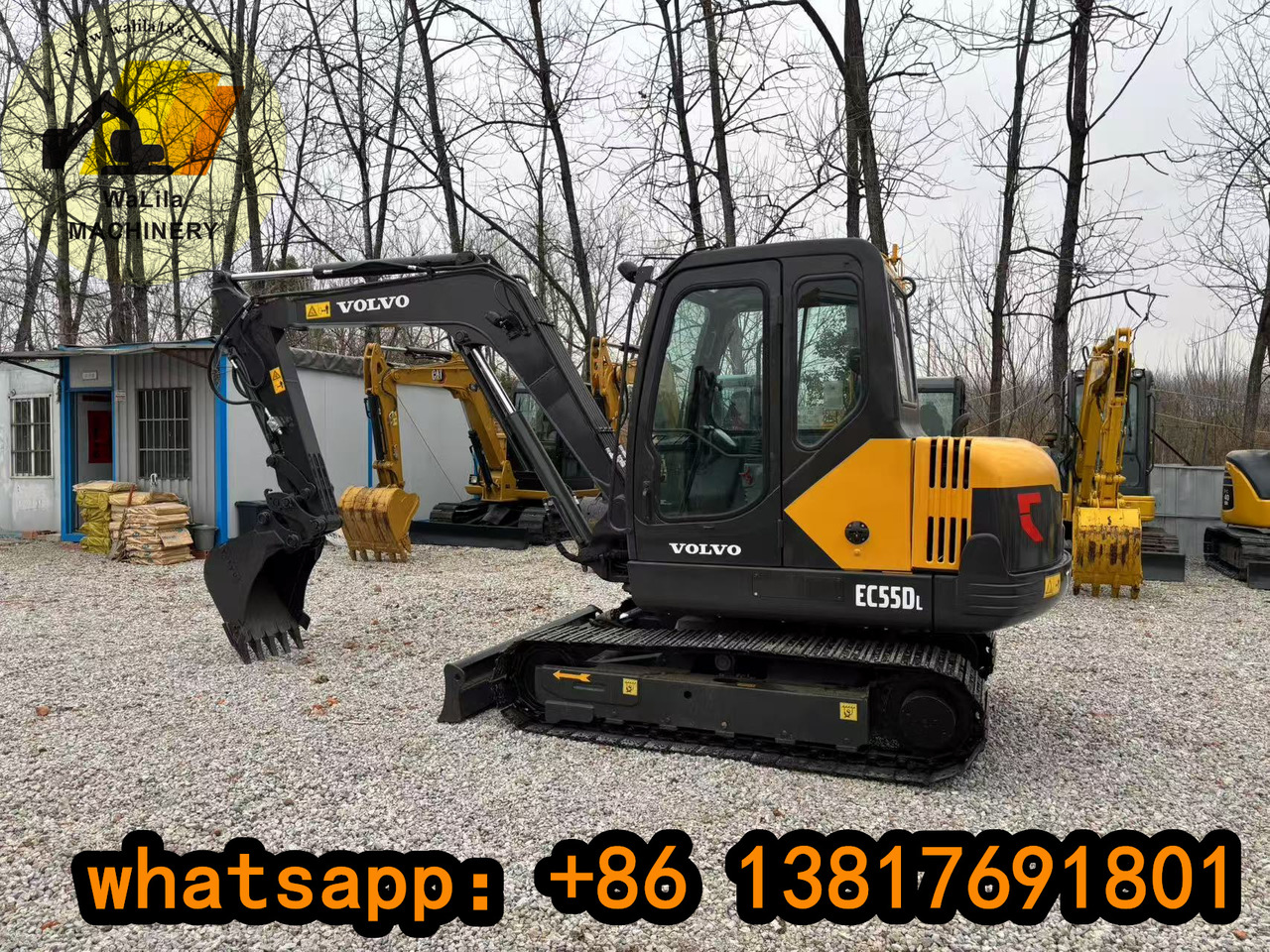 Volvo EC55D - Mini-ekskavators: foto 2 Volvo EC55D - Mini-ekskavators: foto 2