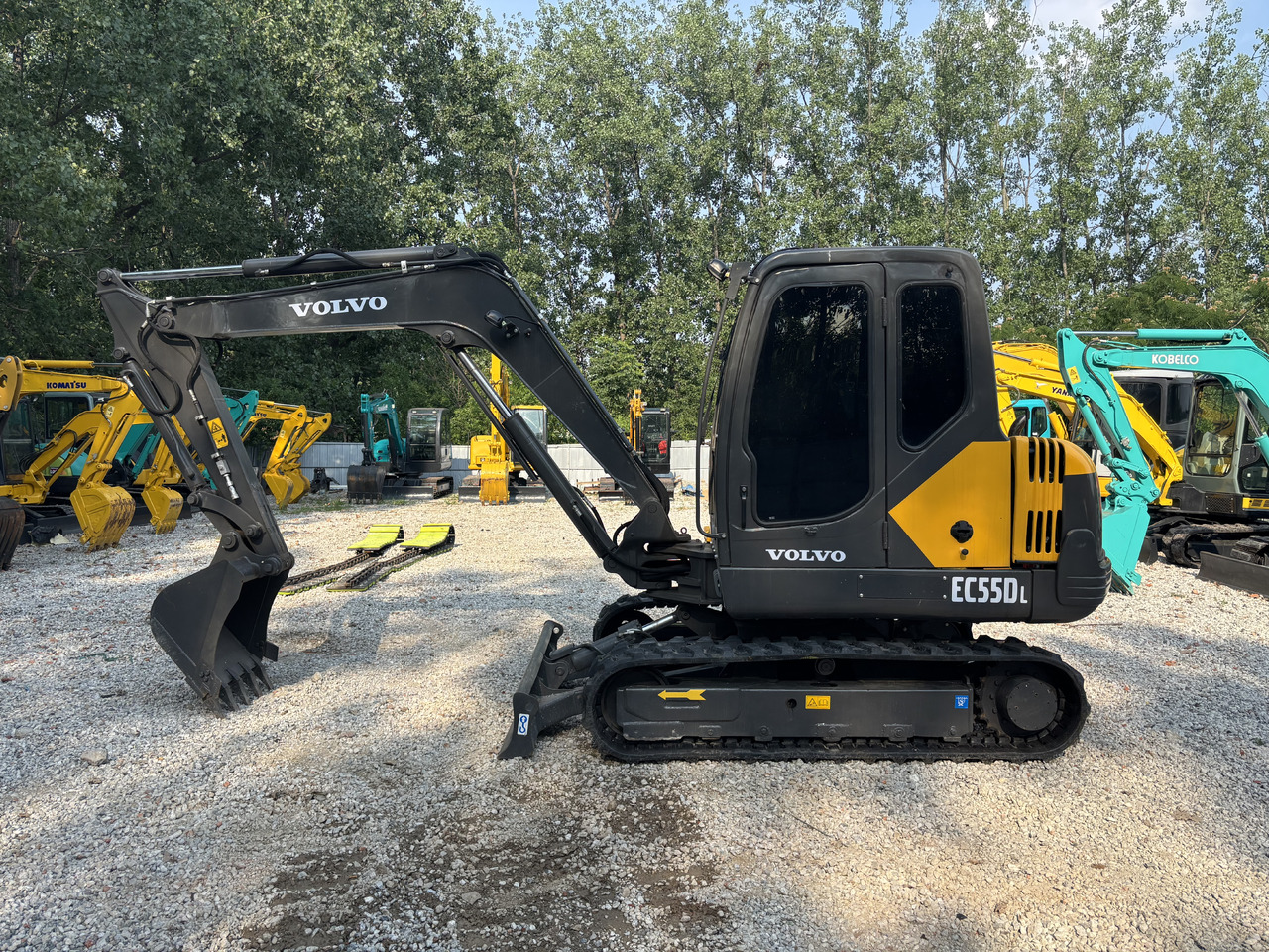Volvo EC55D Rubber track - Mini-ekskavators: foto 3 Volvo EC55D Rubber track - Mini-ekskavators: foto 3