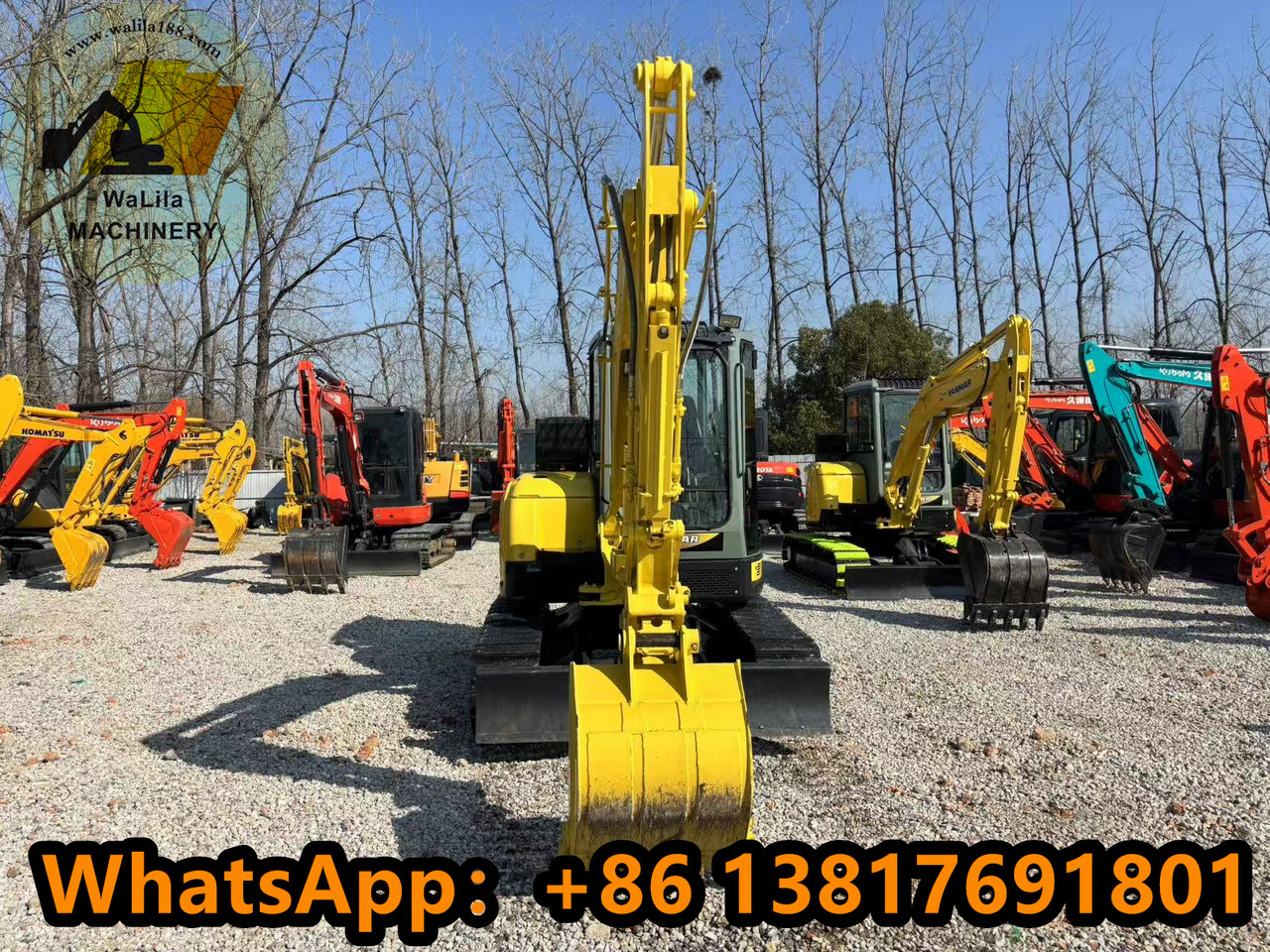 Yanmar Vio 55 Vio55 - Mini-ekskavators: foto 2 Yanmar Vio 55 Vio55 - Mini-ekskavators: foto 2