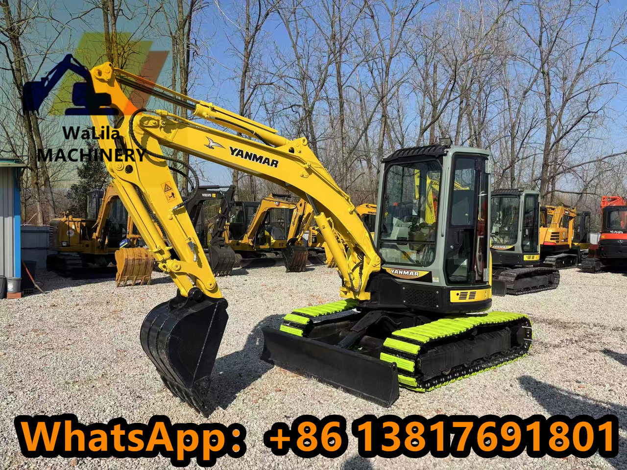 Yanmar Vio 55 Vio55 - Mini-ekskavators: foto 2 Yanmar Vio 55 Vio55 - Mini-ekskavators: foto 2