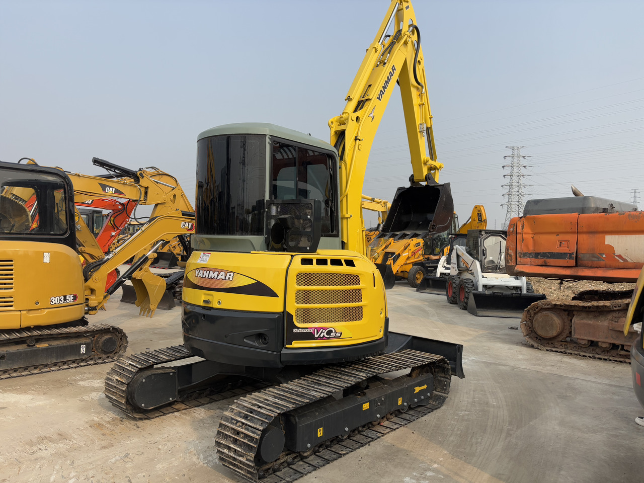 Yanmar Vio 55 Vio55 - Mini-ekskavators: foto 4 Yanmar Vio 55 Vio55 - Mini-ekskavators: foto 4