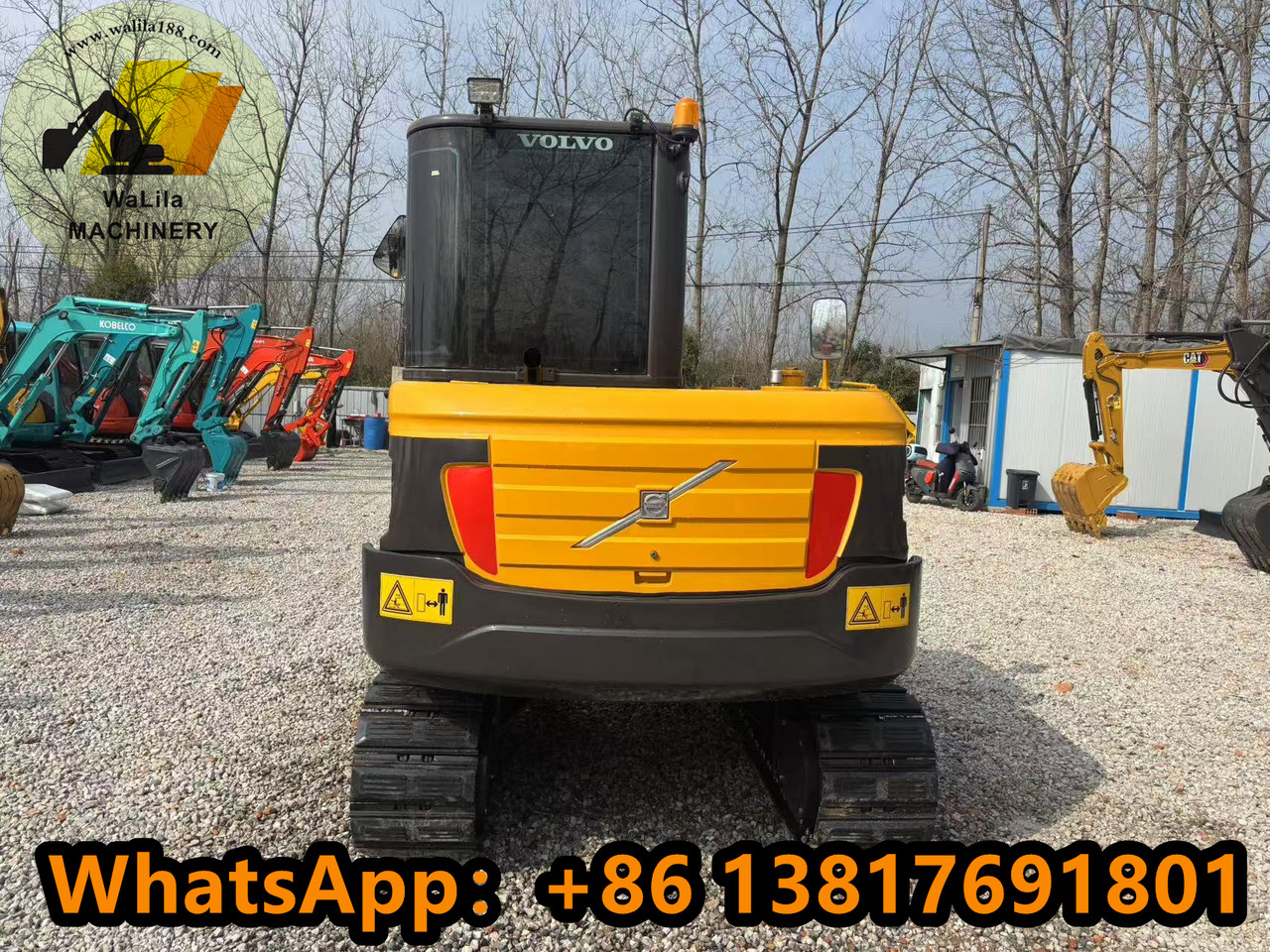 Volvo EC60D - Mini-ekskavators: foto 4 Volvo EC60D - Mini-ekskavators: foto 4