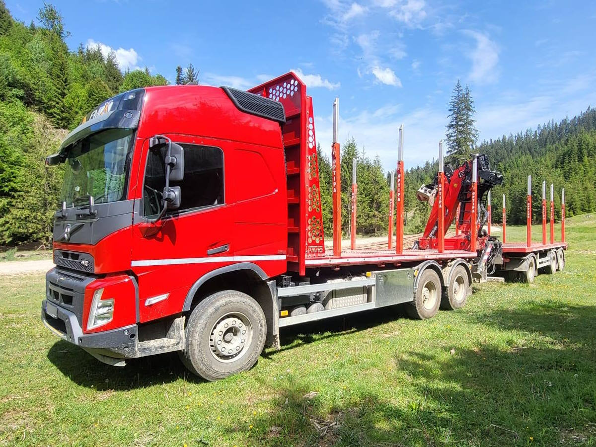 VOLVO FMX 500 - Kokvedējs, Kravas auto ar manipulatoru: foto 1 VOLVO FMX 500 - Kokvedējs, Kravas auto ar manipulatoru: foto 1