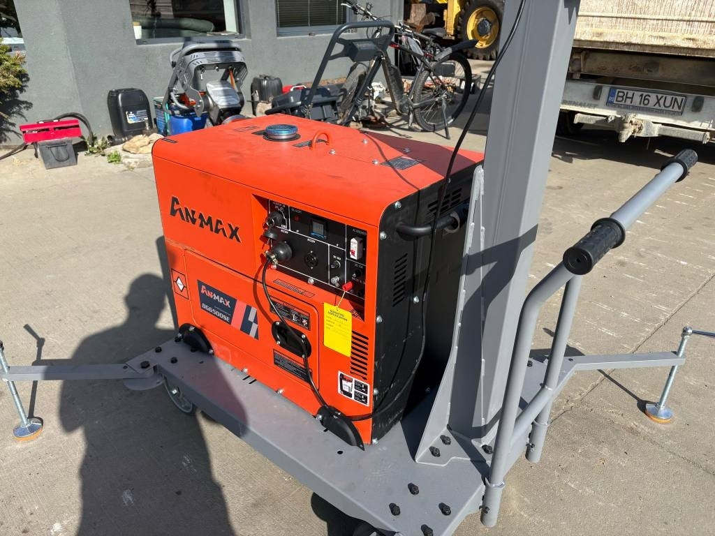Anmax DG6500SE LIGHT TOWER - Apgaismojuma stabs: foto 5 Anmax DG6500SE LIGHT TOWER - Apgaismojuma stabs: foto 5