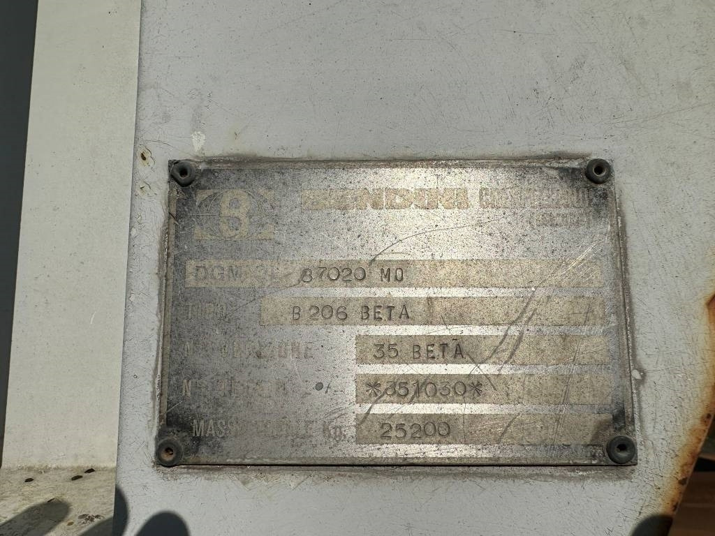 Bendini B206 Beta FOR PARTS - Kāpurķēžu celtnis: foto 4 Bendini B206 Beta FOR PARTS - Kāpurķēžu celtnis: foto 4