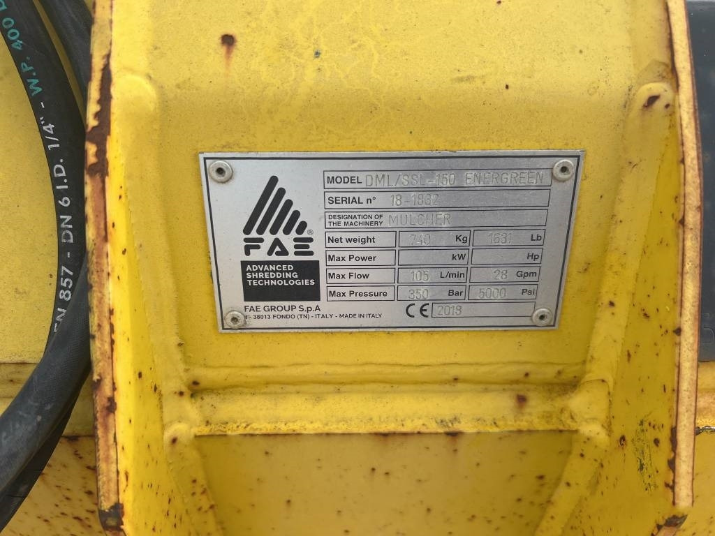 FAE DML-SSL150 - Meža mulčeris: foto 4 FAE DML-SSL150 - Meža mulčeris: foto 4