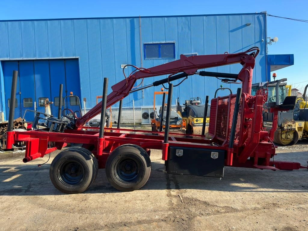 Fliegl Twin Axle - Kokvedēja piekabe: foto 1 Fliegl Twin Axle - Kokvedēja piekabe: foto 1