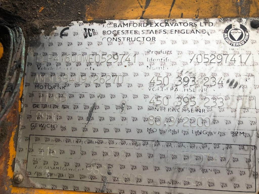 JCB 416 B FOR PARTS  - Riteņu iekrāvējs: foto 5 JCB 416 B FOR PARTS  - Riteņu iekrāvējs: foto 5
