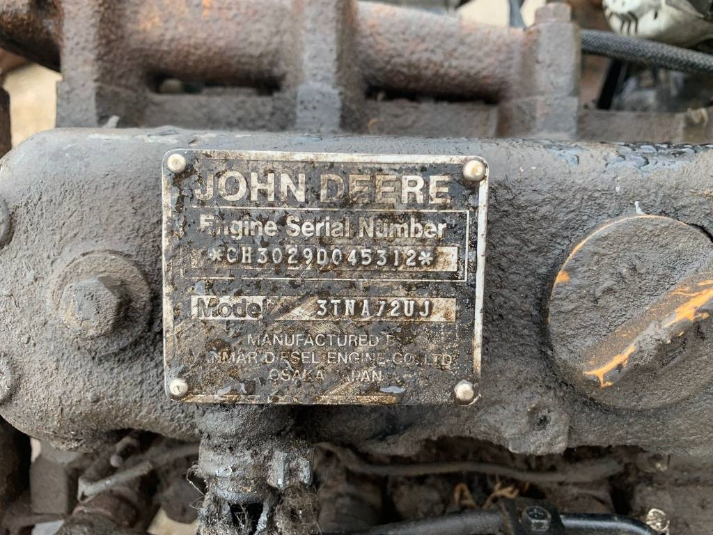 John Deere 3TNA72UJ ENGINE - Dzinējs - Celtniecības tehnika: foto 2 John Deere 3TNA72UJ ENGINE - Dzinējs - Celtniecības tehnika: foto 2