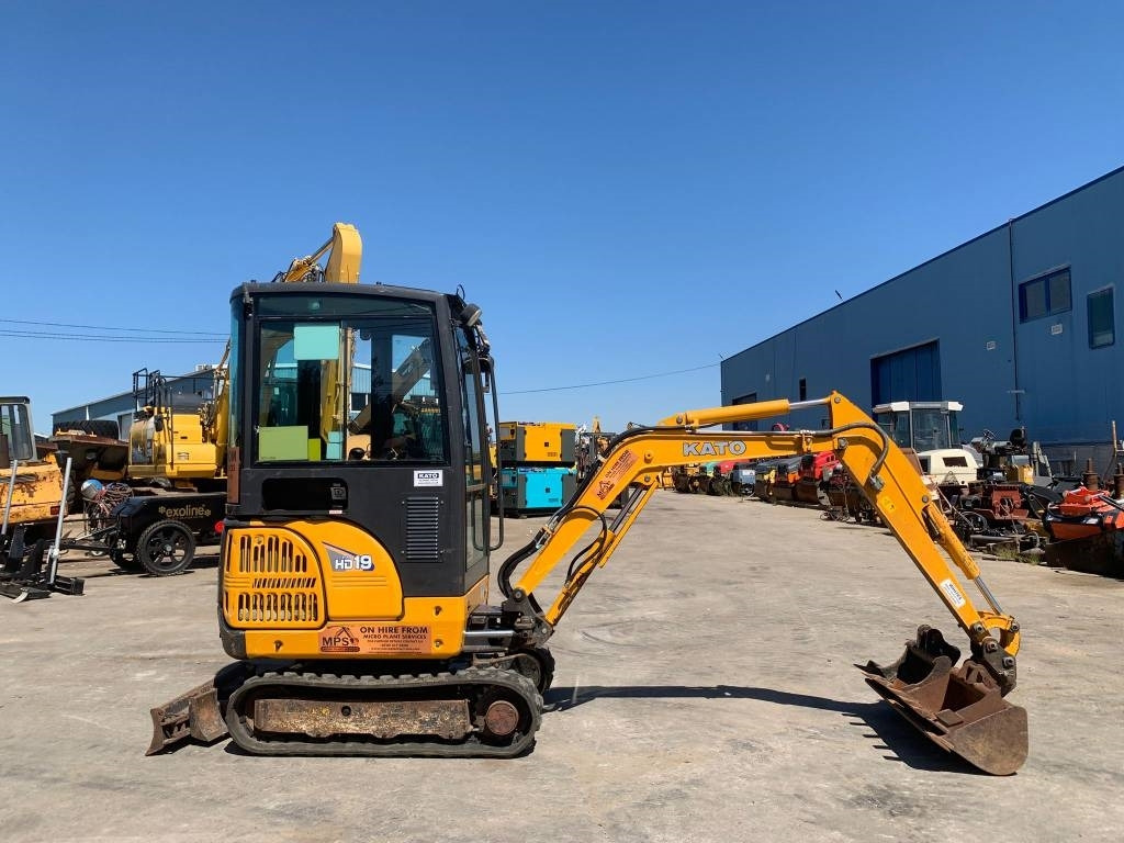 Kato 19VXE - Mini-ekskavators: foto 5 Kato 19VXE - Mini-ekskavators: foto 5