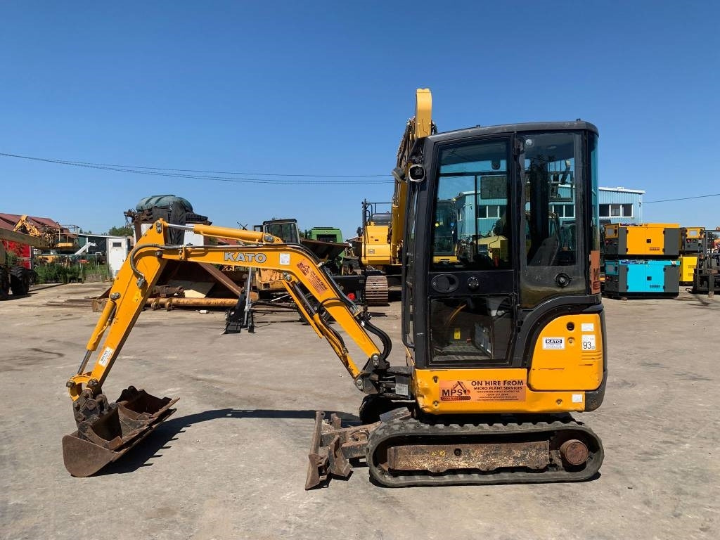 Kato 19VXE - Mini-ekskavators: foto 2 Kato 19VXE - Mini-ekskavators: foto 2