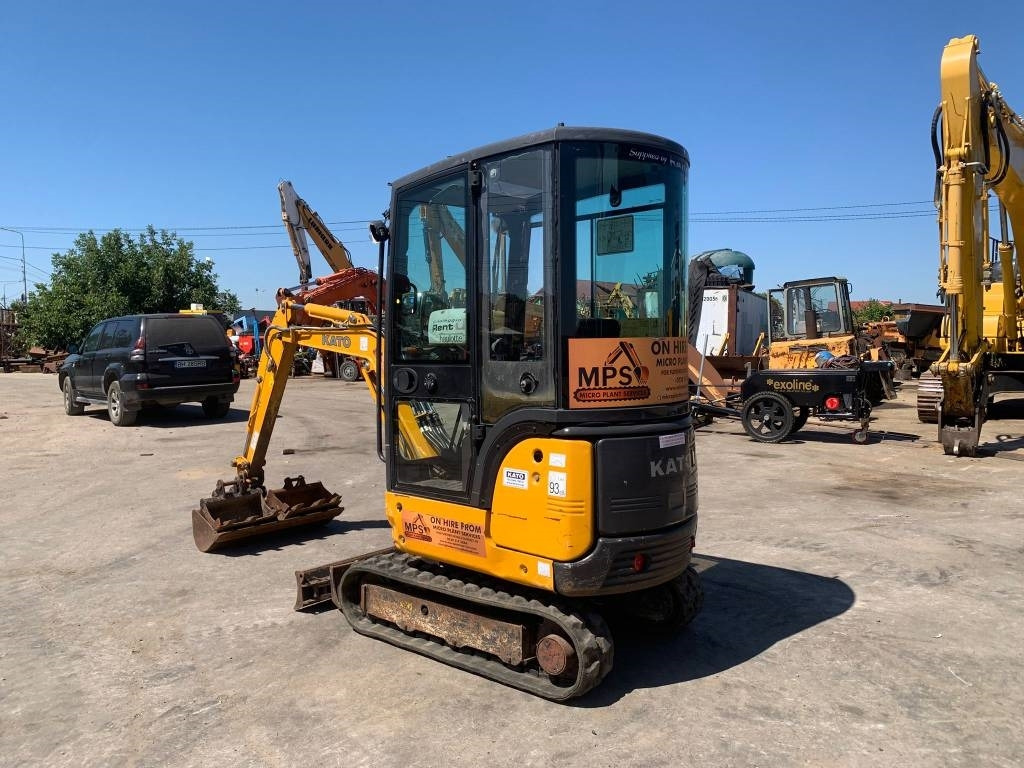 Kato 19VXE - Mini-ekskavators: foto 3 Kato 19VXE - Mini-ekskavators: foto 3