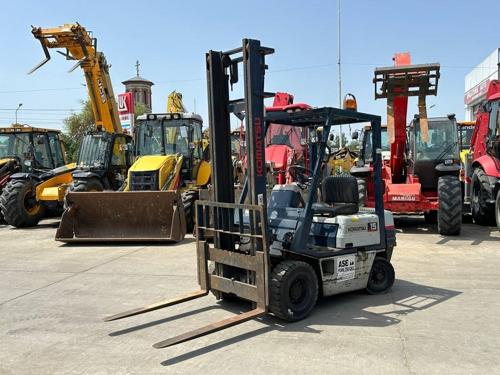 Komatsu FG 15 HT-15 - Autokrāvējs: foto 1 Komatsu FG 15 HT-15 - Autokrāvējs: foto 1