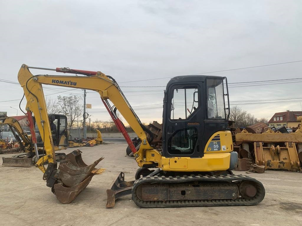 Komatsu PC 55 MR-3 - Mini-ekskavators: foto 2 Komatsu PC 55 MR-3 - Mini-ekskavators: foto 2