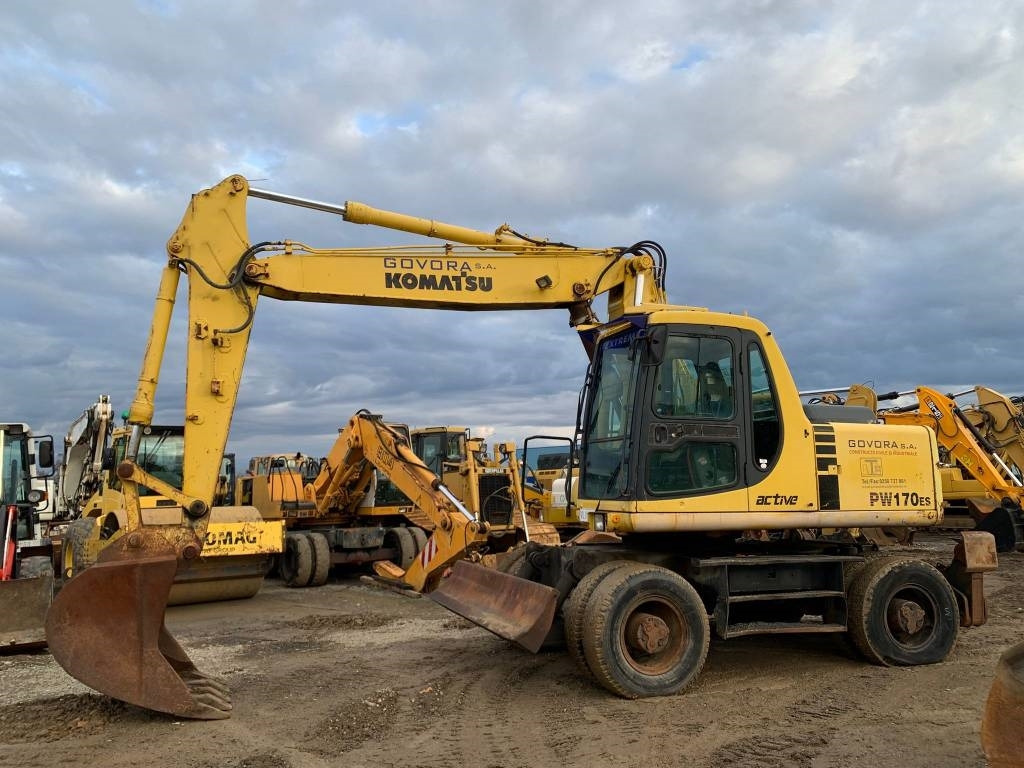 Komatsu PW 170 ES - Riteņu ekskavators: foto 2 Komatsu PW 170 ES - Riteņu ekskavators: foto 2