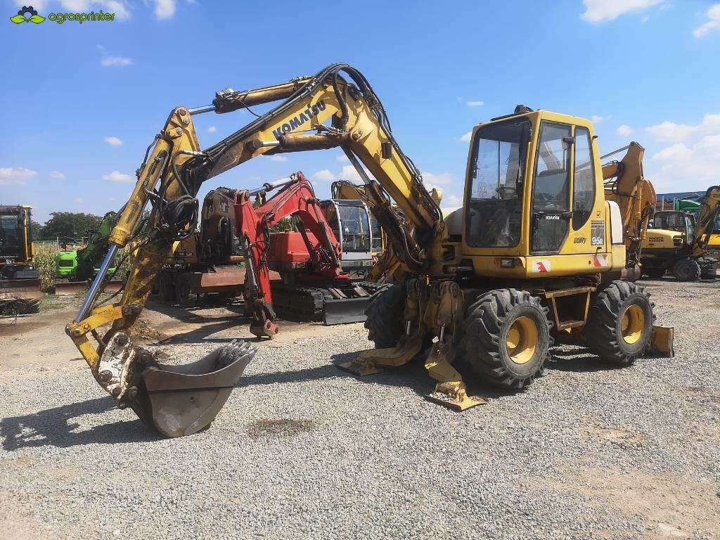 Komatsu PW 95 - Mini-ekskavators: foto 1 Komatsu PW 95 - Mini-ekskavators: foto 1