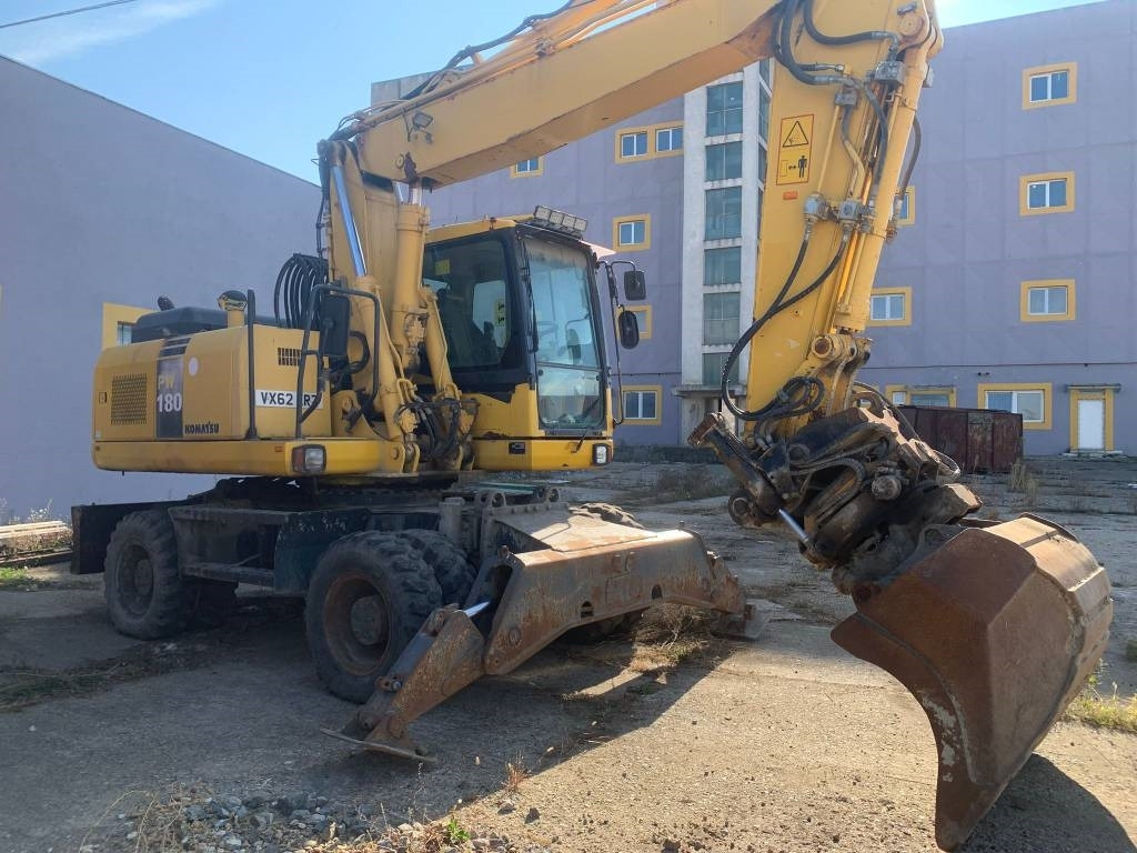 Komatsu PW180-E0+Engcon Rototilt  - Riteņu ekskavators: foto 5 Komatsu PW180-E0+Engcon Rototilt  - Riteņu ekskavators: foto 5