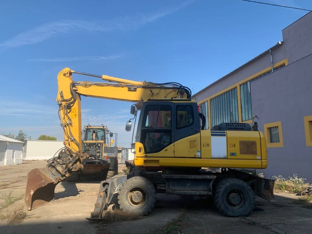 Komatsu PW180-E0+Engcon Rototilt  - Riteņu ekskavators: foto 2 Komatsu PW180-E0+Engcon Rototilt  - Riteņu ekskavators: foto 2