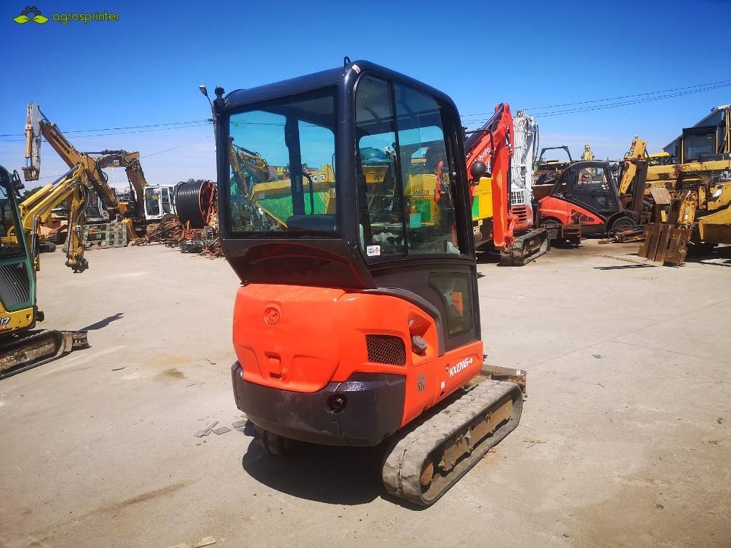Kubota KX 016-4 - Mini-ekskavators: foto 3 Kubota KX 016-4 - Mini-ekskavators: foto 3