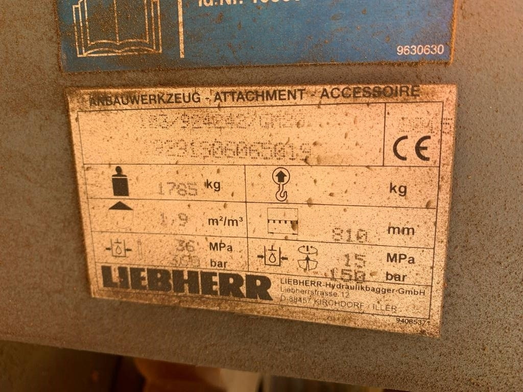 Liebherr GM 20RB WOOD GRAPLE - Greiferi - Celtniecības tehnika: foto 4 Liebherr GM 20RB WOOD GRAPLE - Greiferi - Celtniecības tehnika: foto 4