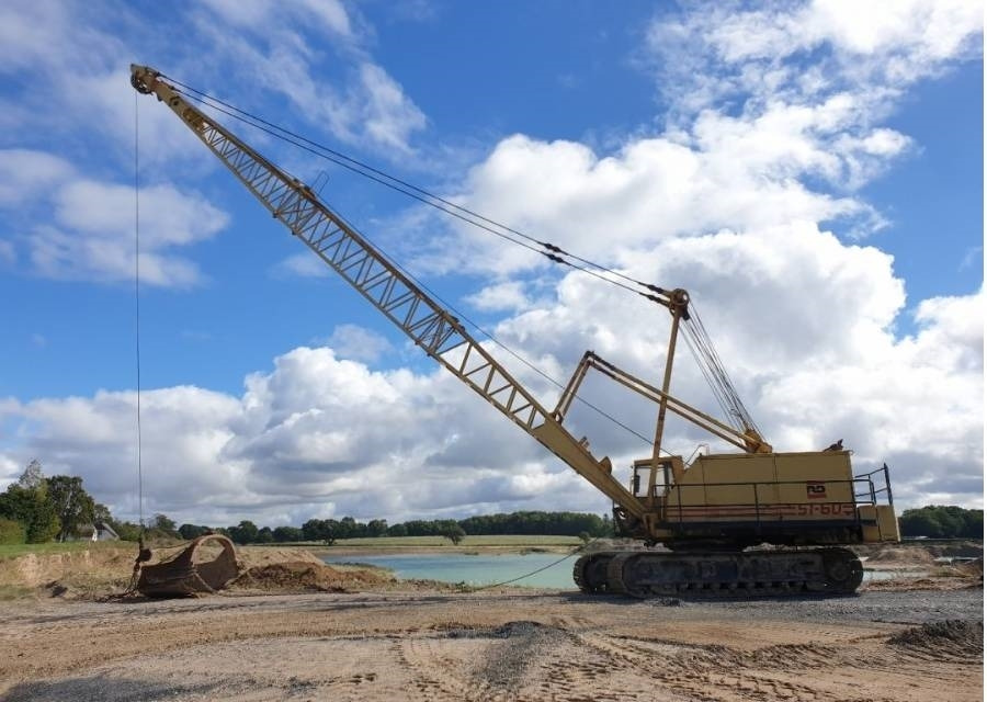 Ruston Bucyrus 51-60 - Dragline ekskavators: foto 1 Ruston Bucyrus 51-60 - Dragline ekskavators: foto 1