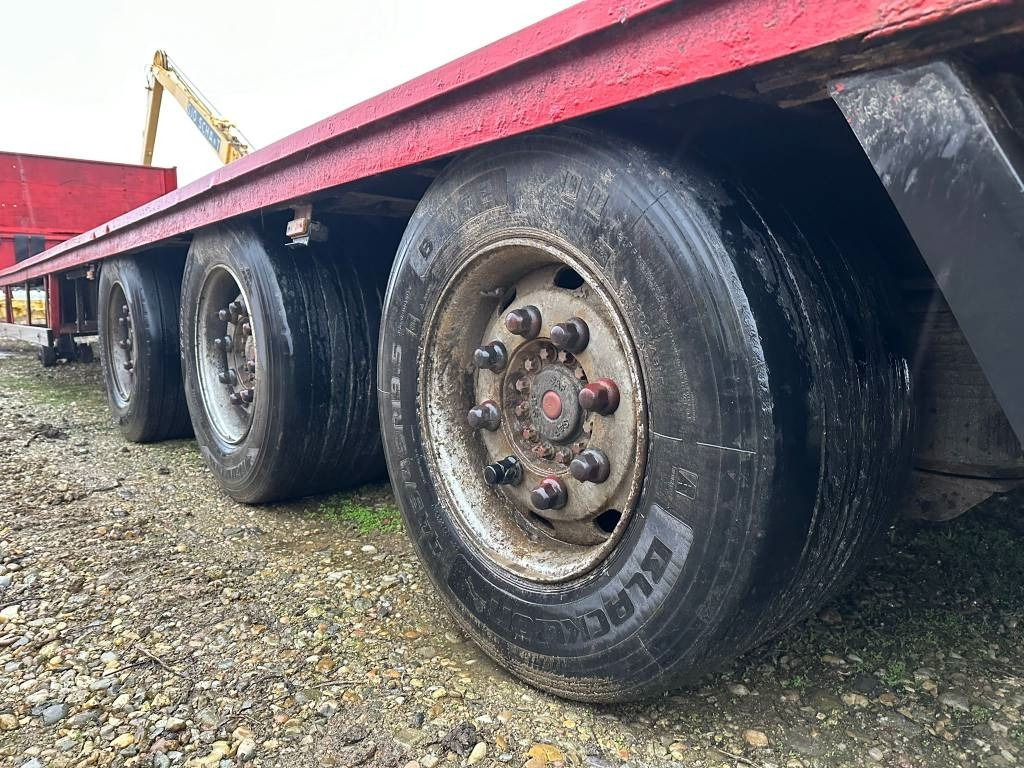 Van Hool 3 Axle - Puspiekabe zema profila platforma: foto 4 Van Hool 3 Axle - Puspiekabe zema profila platforma: foto 4