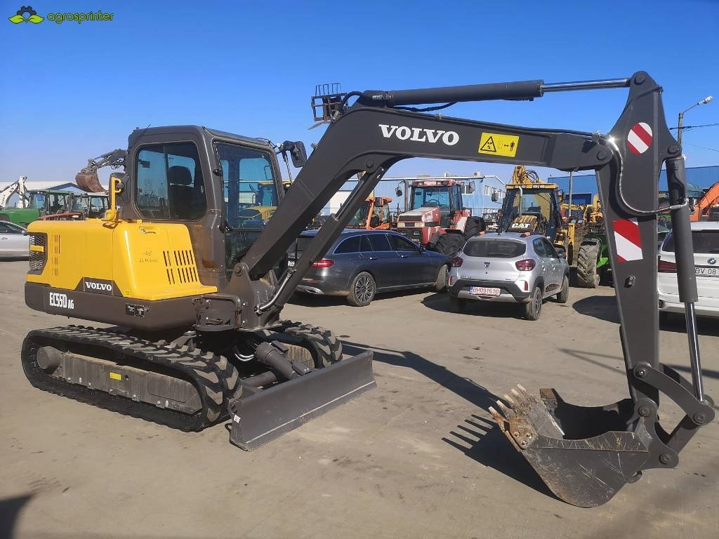 Volvo EC 55 D AG - Mini-ekskavators: foto 1 Volvo EC 55 D AG - Mini-ekskavators: foto 1