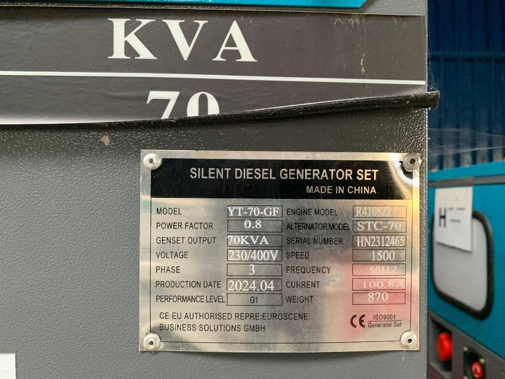 YT 70GF - Elektroģenerators: foto 5 YT 70GF - Elektroģenerators: foto 5